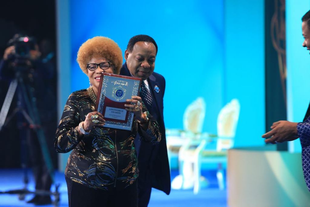 Pastor Chris’ Mother Honored with Special Commendation at Presidential Awards