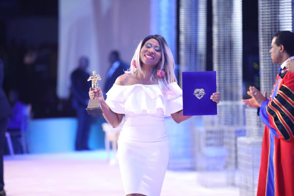 Helen King Recognized as Presenter of the Year at  LoveWorld Staff Awards