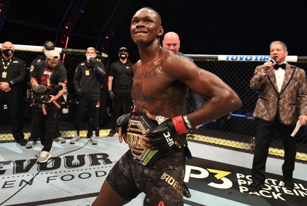 Nigeria’s Israel Adesanya  Beats Paulo Costa to Retain Middleweight Title with Ease In Abu Dhabi