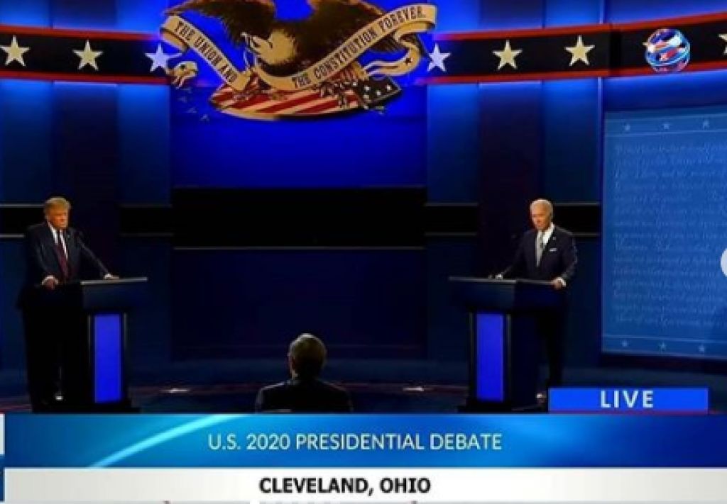 President Trump and Joe Biden Go Head to Head in First Presidential Debate