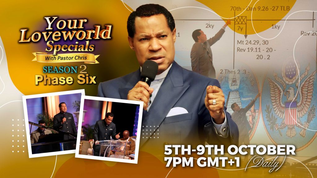 Millions to Join Pastor Chris on ‘Your LoveWorld Specials' (Season 2, Phase 6)