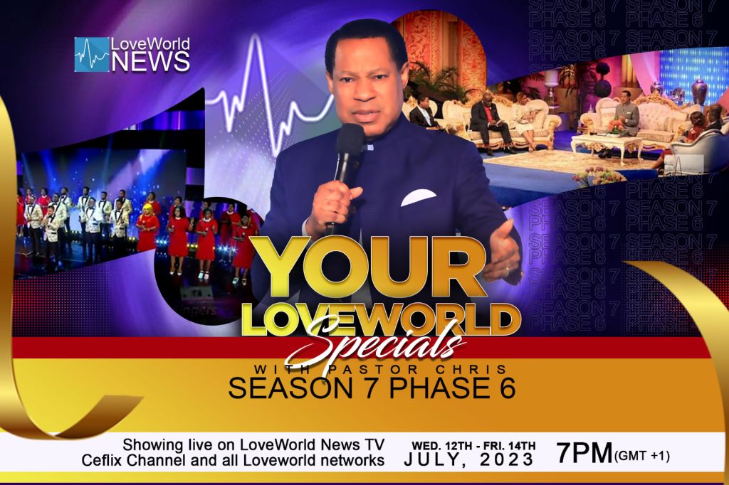 Pastor Chris Set to Divulge Greater Truths on Your Loveworld Specials (Season VII, Phase VI)