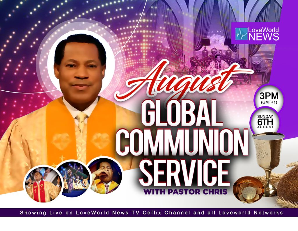 Pastor Chris to Proclaim God's Word Concerning August at Global Service
