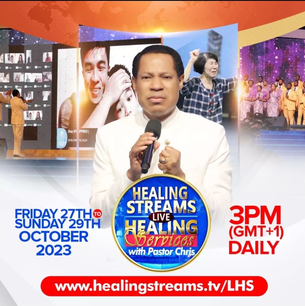 All is Set for October 2023 Healing Streams Live Healing Services with Pastor Chris