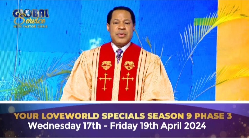 Pastor Chris Set to Bring You Deeper Insights into Reality on Your Loveworld Specials (Season IX, Phase III) 