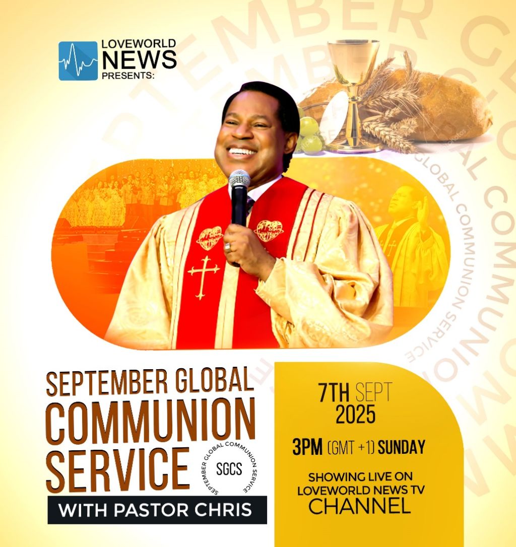 September Global Communion Service with Pastor Chris to Kick Off the Last Quarter of 2025