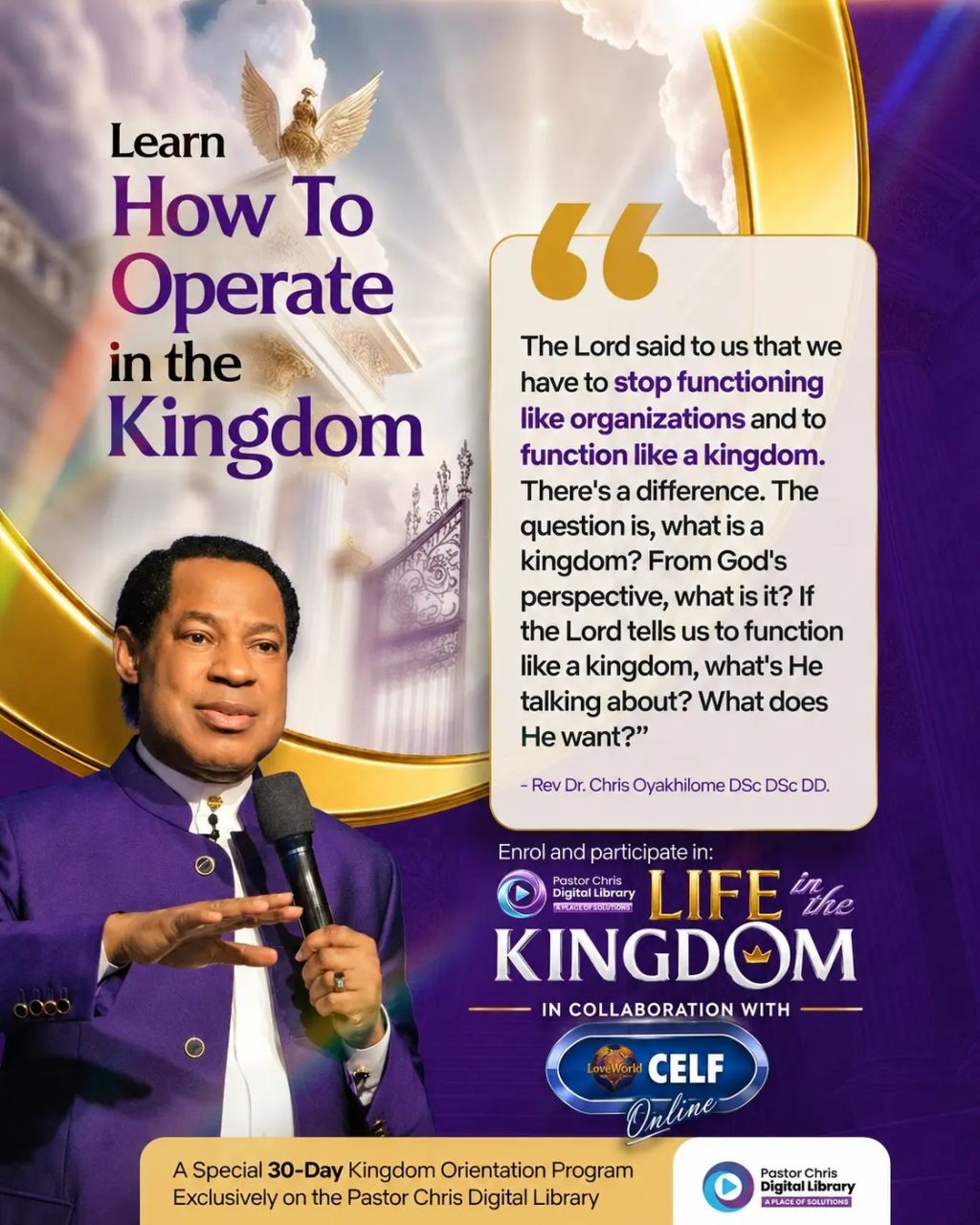 Life in the Kingdom: Transforming Lives Through Kingdom Orientation