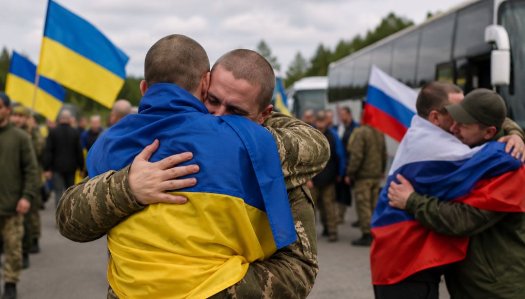 Russia and Ukraine Exchange 103 Captured Soldiers Each in Latest Prisoner Swap