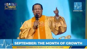 Pastor Chris Declares September as 'the Month of Growth’