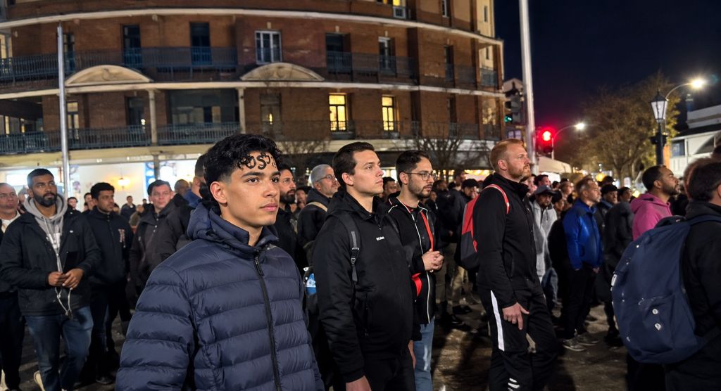 Christian Men Storm Australian Streets in Bold Display of Their Faith