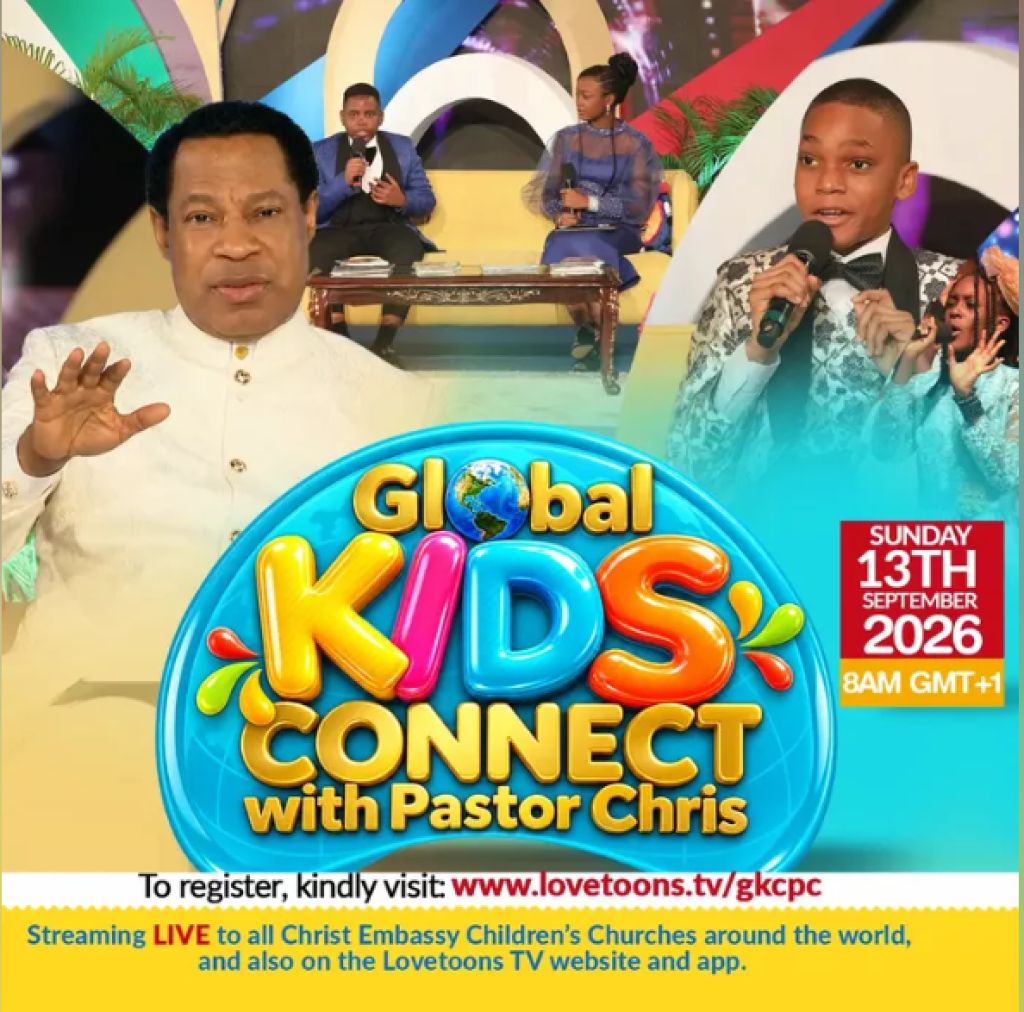 Global Kids Connect with Pastor Chris Set for September 13 
