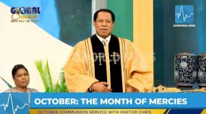 Pastor Chris Declares October the Month of Mercies at Global Service